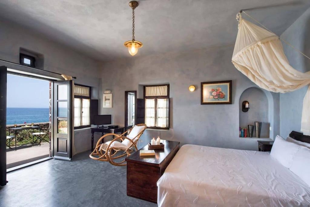 Ramni House: Private Villa With Pool By The Sea 이아 외부 사진