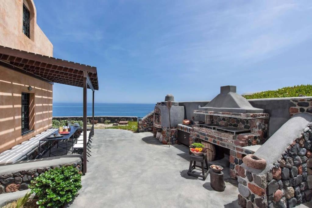 Ramni House: Private Villa With Pool By The Sea 이아 외부 사진