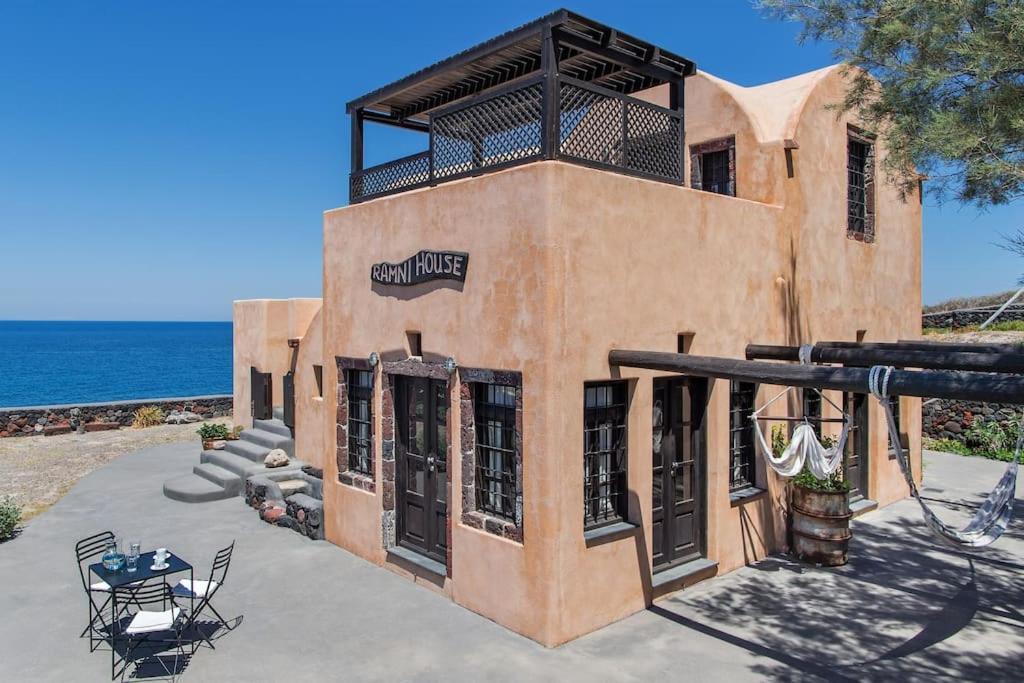Ramni House: Private Villa With Pool By The Sea 이아 외부 사진