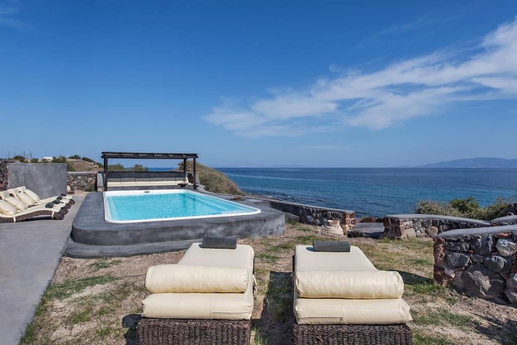 Ramni House: Private Villa With Pool By The Sea 이아 외부 사진